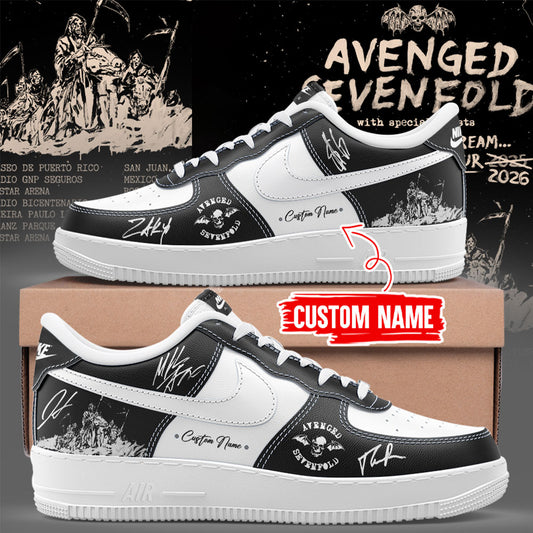 Limited Edition “Life Is But a Dream… Latin America Tour 2026.” Custom Name Shoes