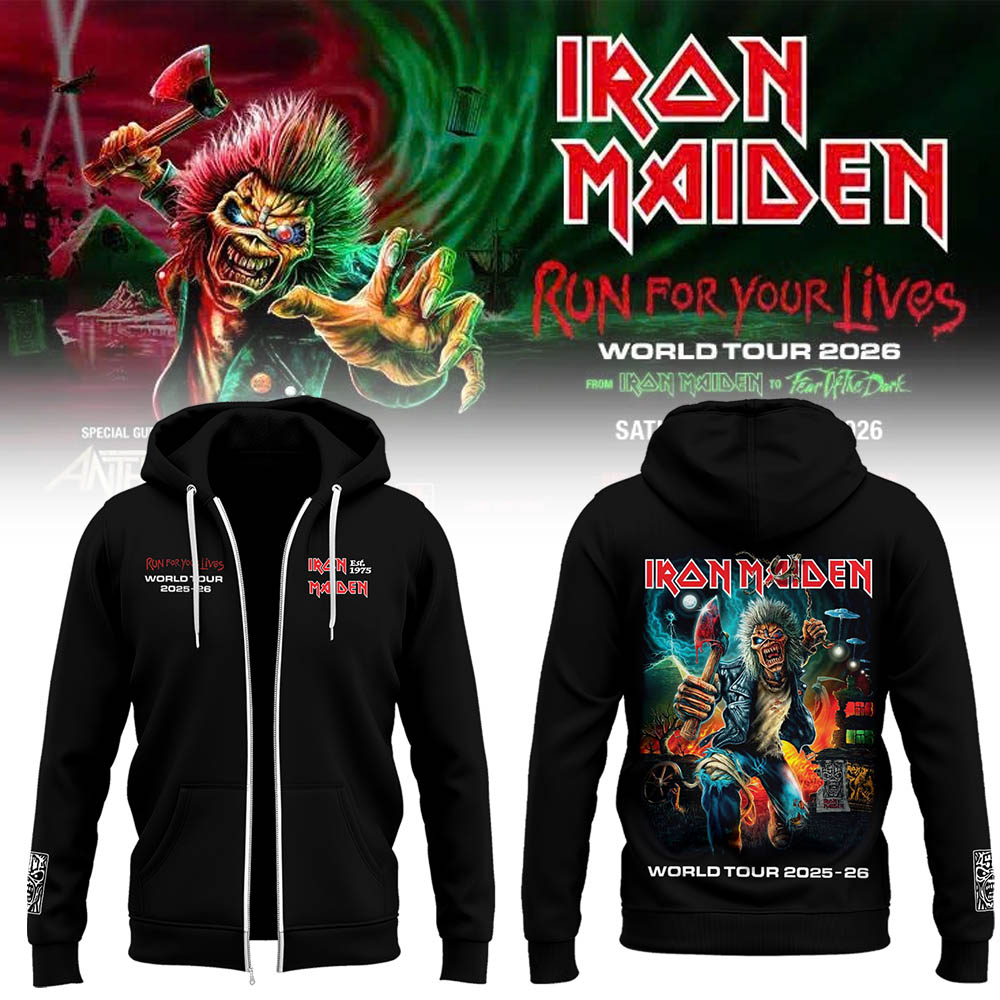 Limited Edition Run For Your Lives 2026 ZIPHoodie