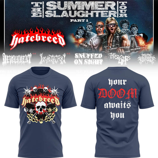 Limited Edition Summer Slaughter Tour 2026 💀⚒️ Shirt