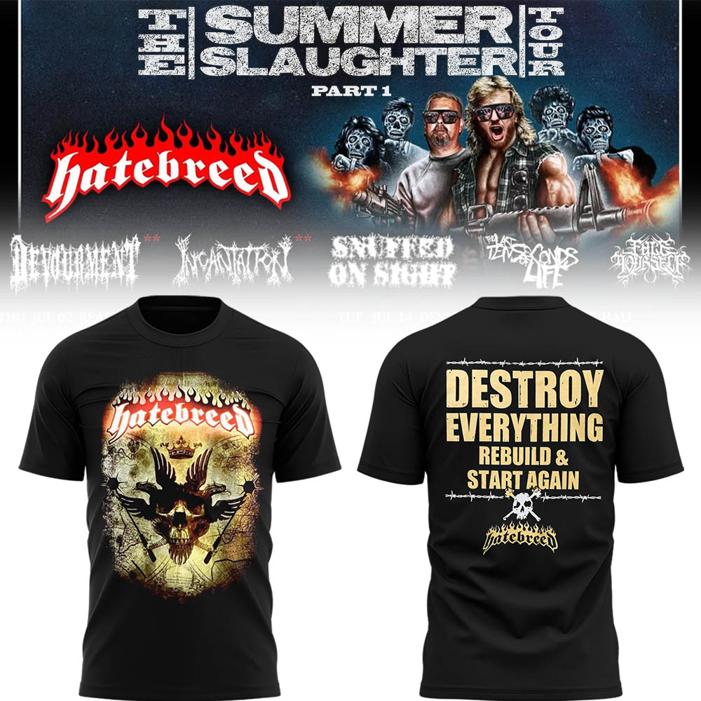 Limited Edition Summer Slaughter Tour 2026 💀⚒️ Shirt