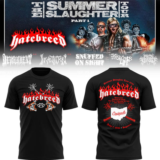 Limited Edition Summer Slaughter Tour 2026 💀⚒️ Shirt