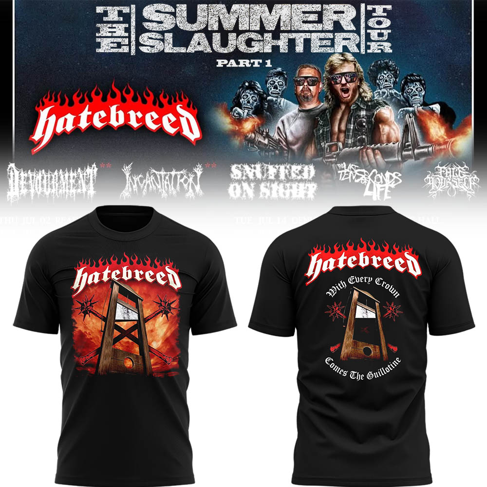 Limited Edition Summer Slaughter Tour 2026 💀⚒️ Shirt