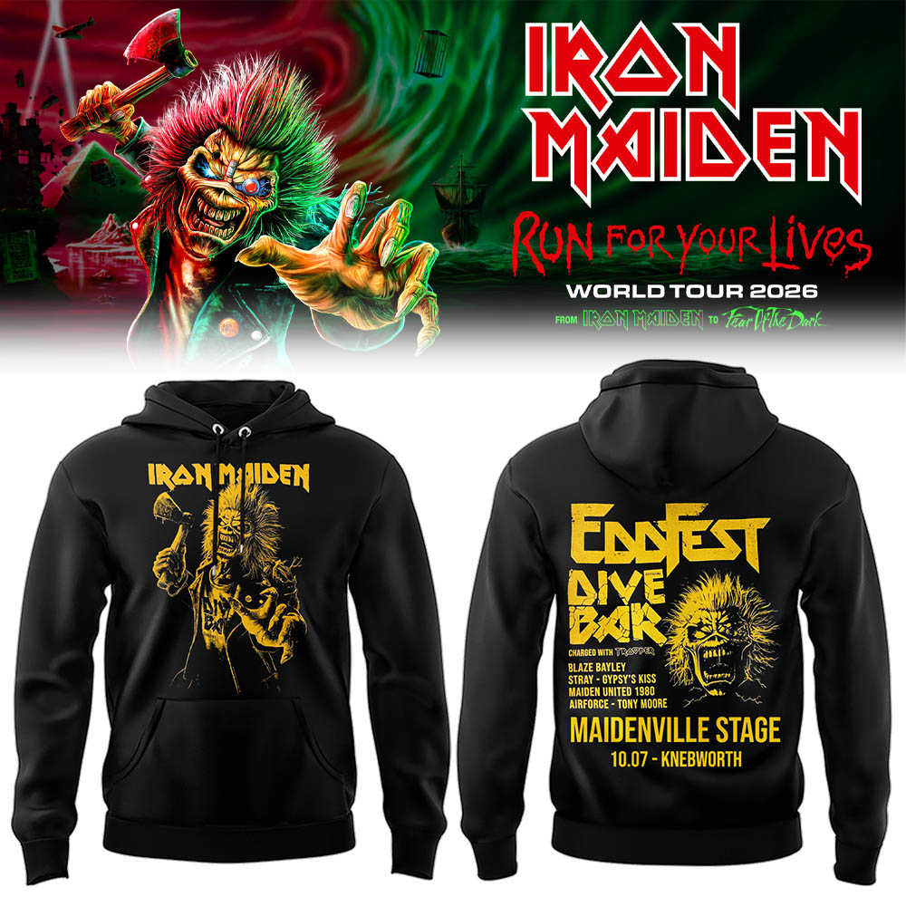 Limited Edition Run For Your Lives 2026 At EddFest Hoodie