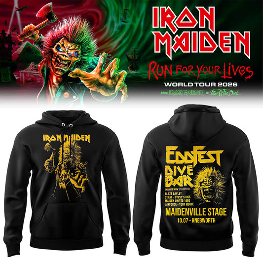 Limited Edition Run For Your Lives 2026 At EddFest Hoodie