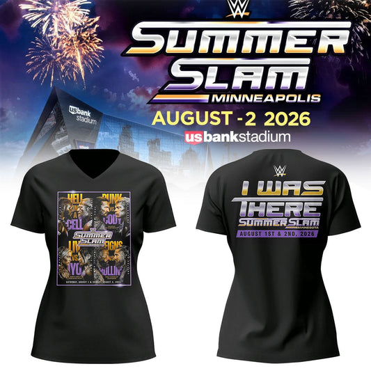 Limited Edition Summer Slam 2026 In Minnesota Shirt
