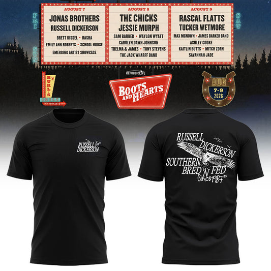 Limited Edition Boots And Hearts Festival 2026 Shirt