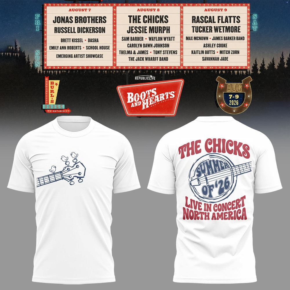 Limited Edition Boots And Hearts Festival 2026 Shirt
