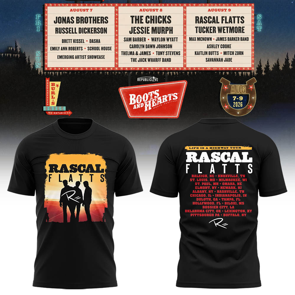 Limited Edition Boots And Hearts Festival 2026 Shirt