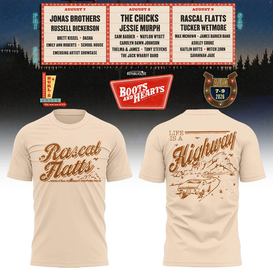 Limited Edition Boots And Hearts Festival 2026 Shirt