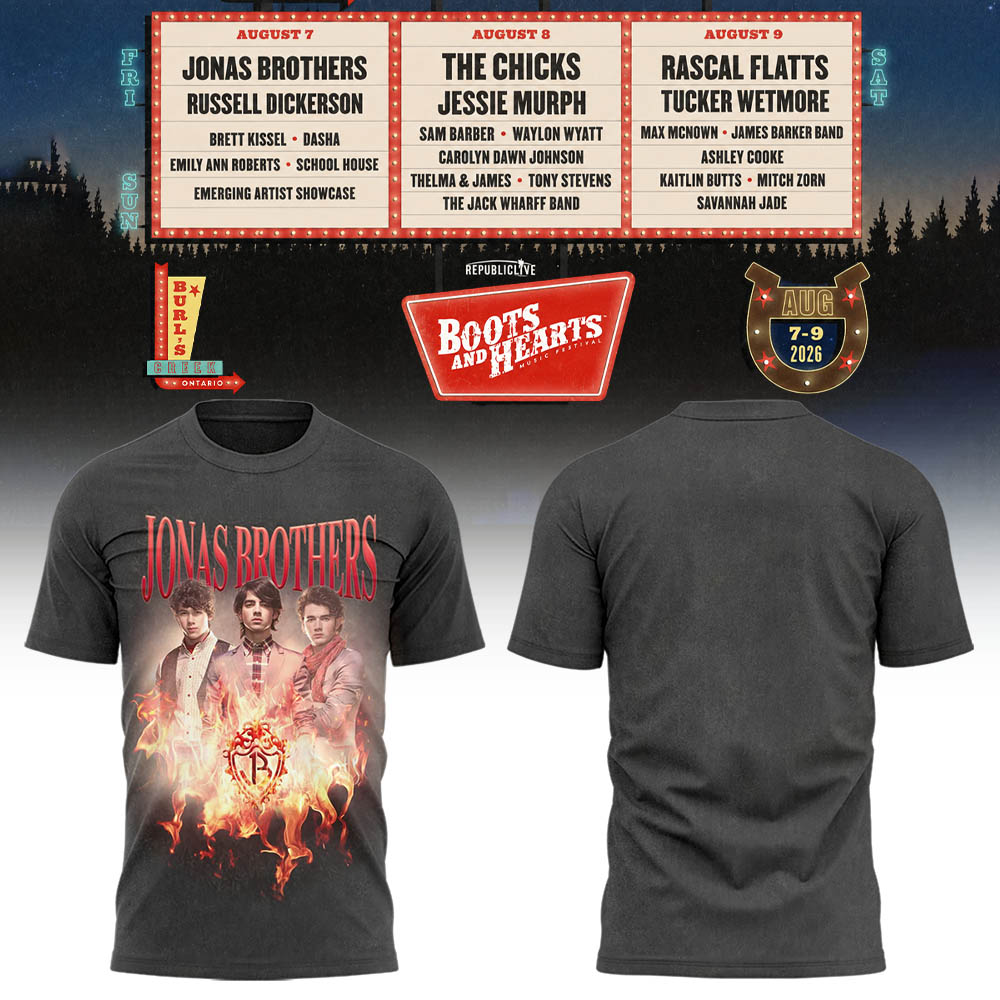 Limited Edition Boots And Hearts Festival 2026 Shirt