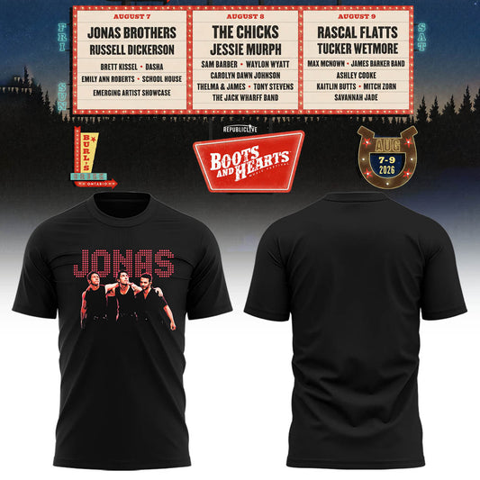 Limited Edition Boots And Hearts Festival 2026 Shirt