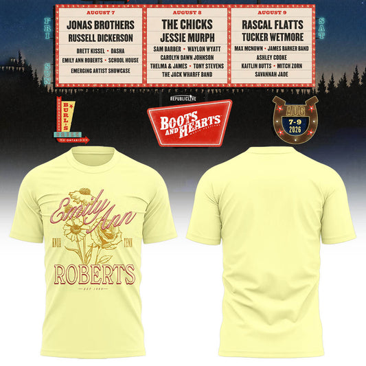 Limited Edition Boots And Hearts Festival 2026 Shirt