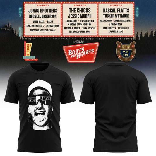 Limited Edition Boots And Hearts Festival 2026 Shirt