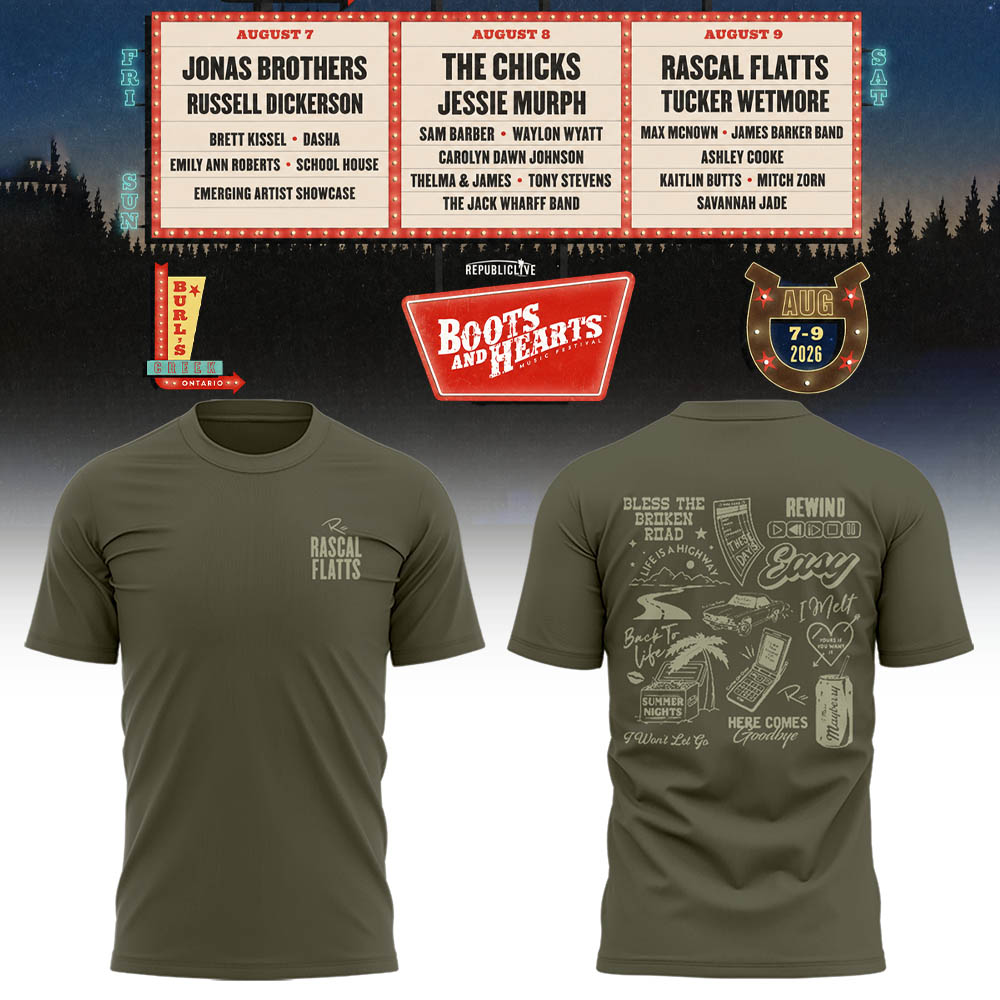 Limited Edition Boots And Hearts Festival 2026 Shirt