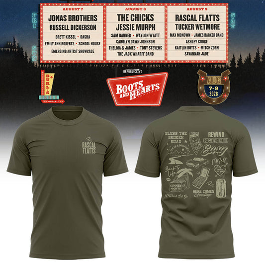 Limited Edition Boots And Hearts Festival 2026 Shirt