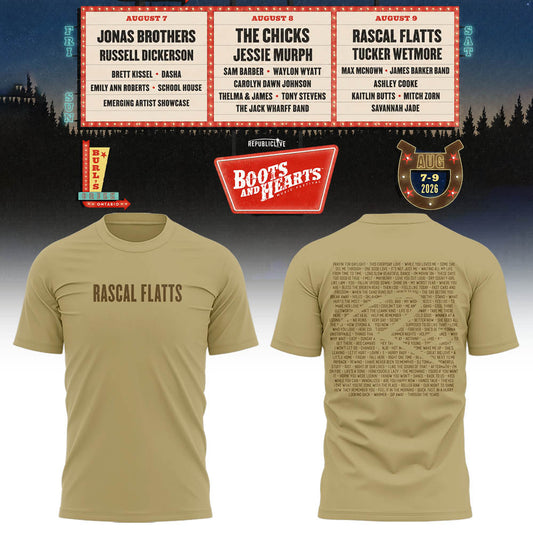 Limited Edition Boots And Hearts Festival 2026 Shirt
