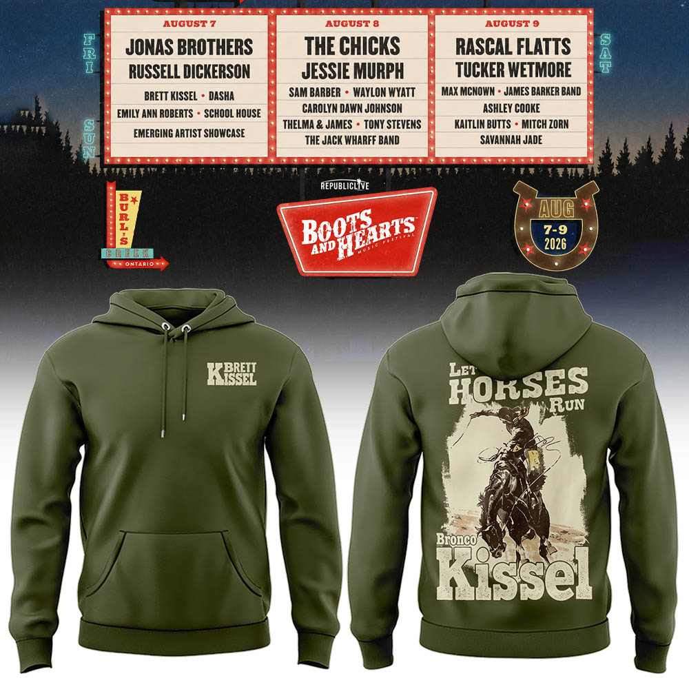 Limited Edition Boots And Hearts Festival 2026 Hoodie
