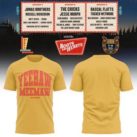 Limited Edition Boots And Hearts Festival 2026 Shirt