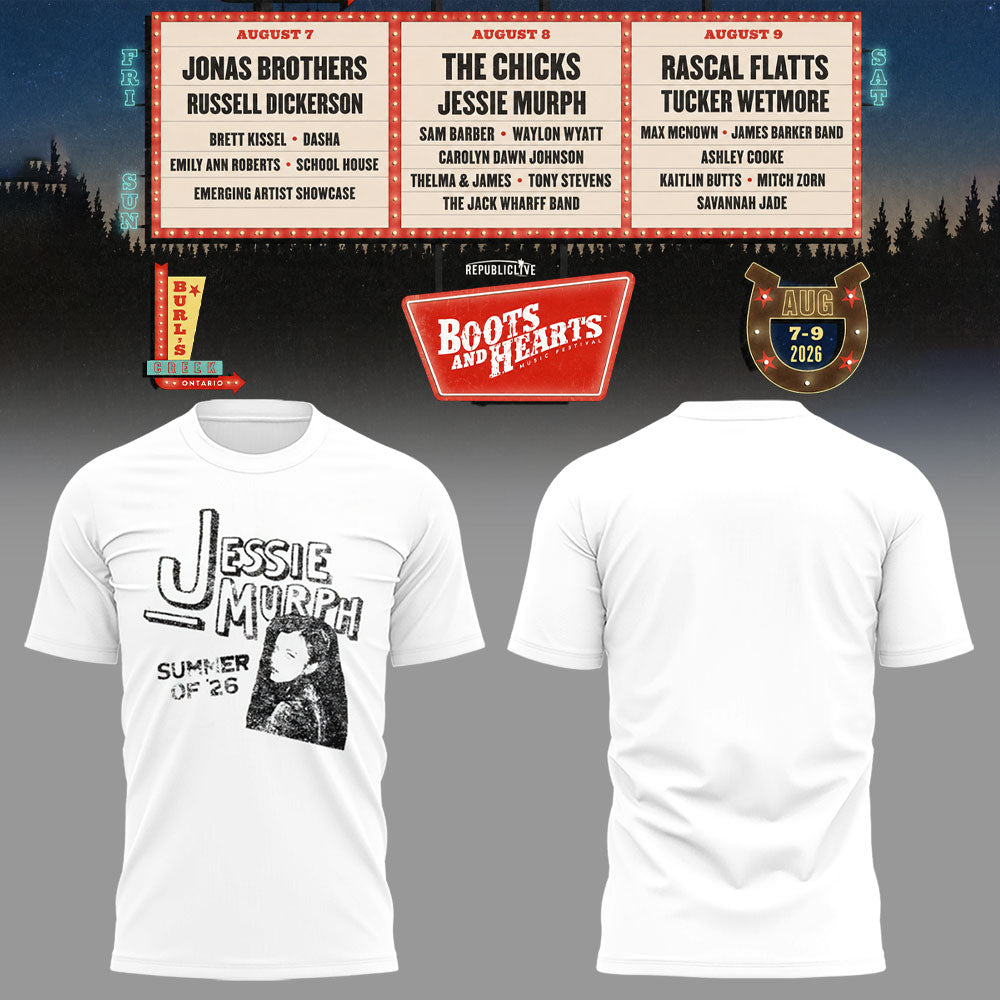 Limited Edition Boots And Hearts Festival 2026 Shirt