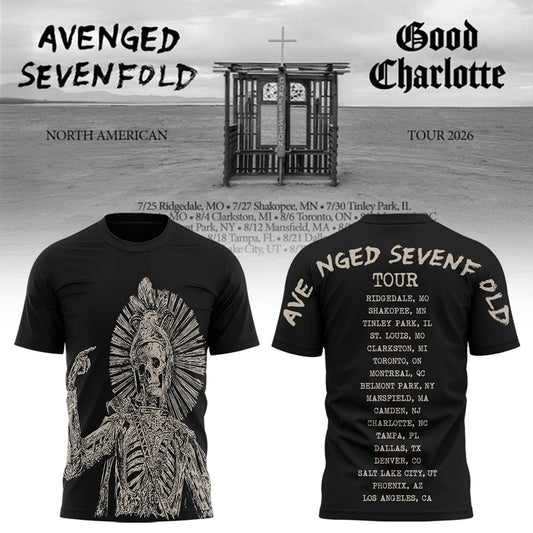 Limited Edition A7X 2026 North American Tour Shirt