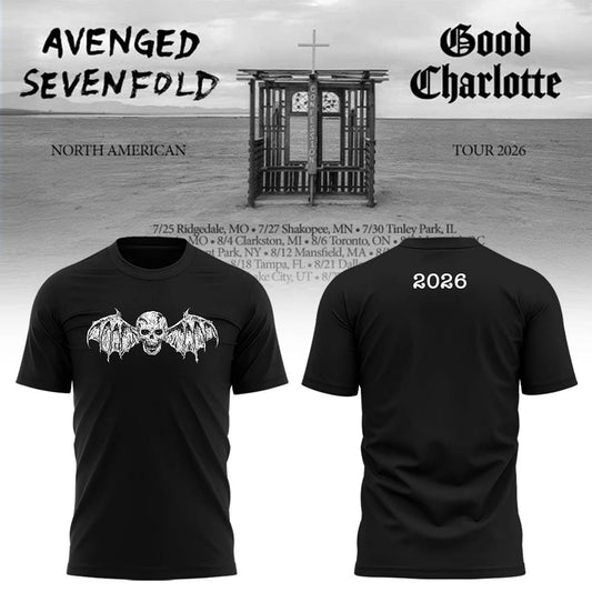 Limited Edition A7X 2026 North American Tour Shirt