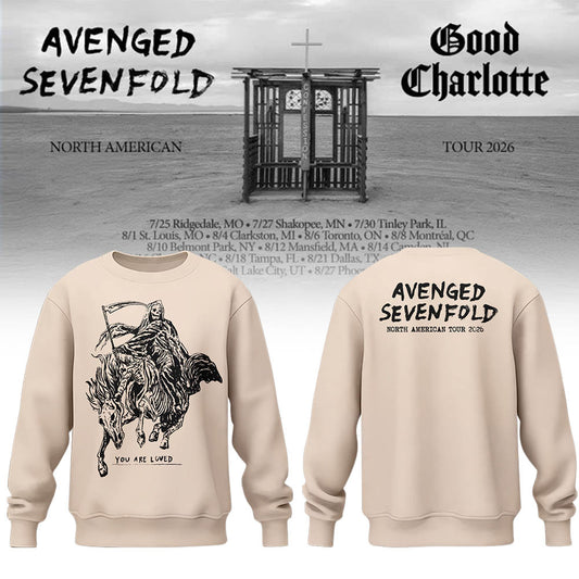 Limited Edition A7X 2026 North American Tour Sweatshirt
