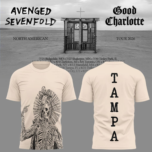 Limited Edition A7X 2026 North American Tour Shirt