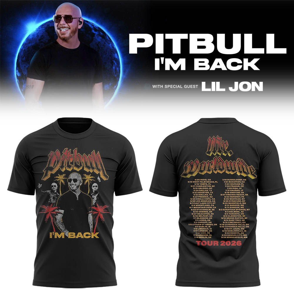 Limited Edition I’m Back Tour 2026 Shirt