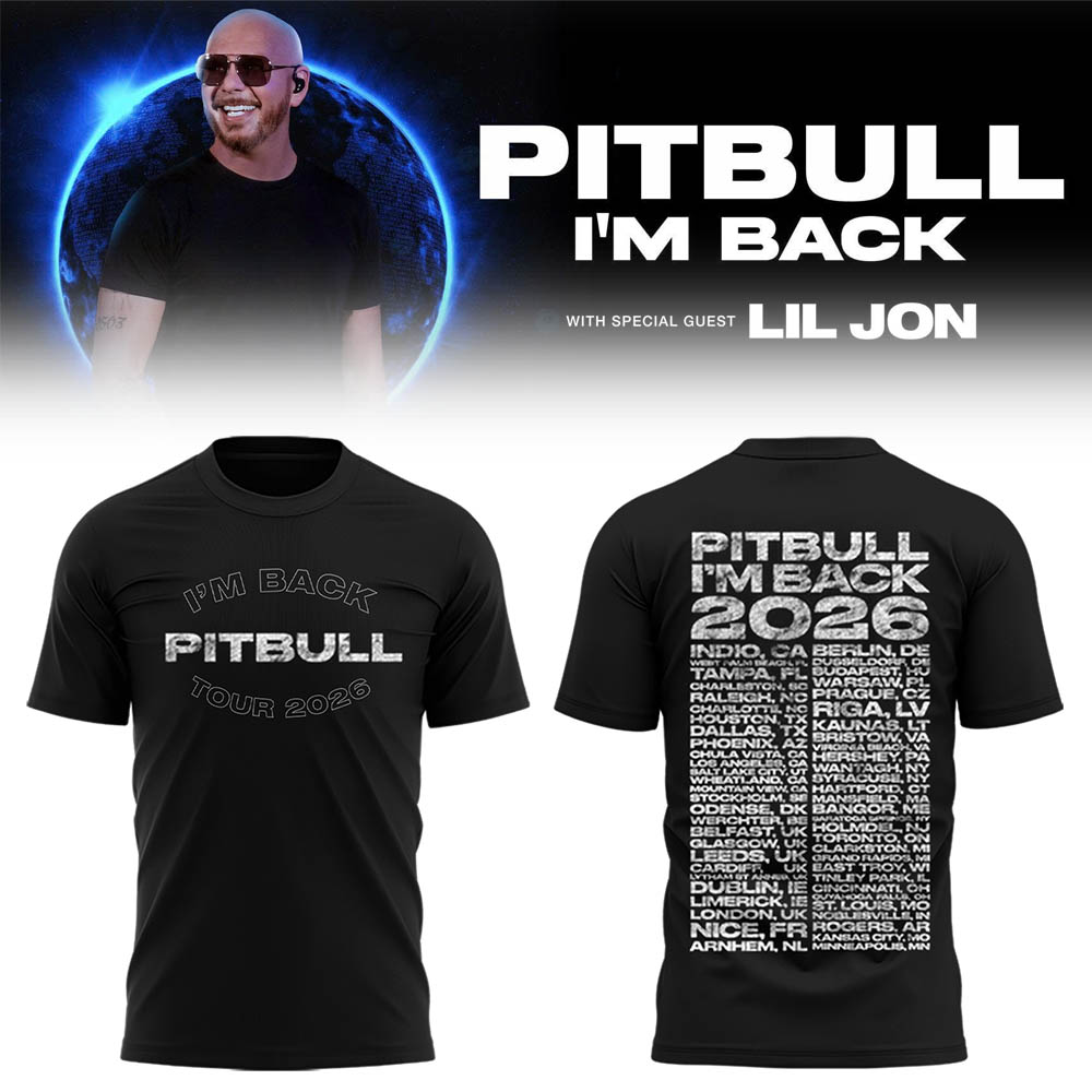 Limited Edition I’m Back Tour 2026 Shirt