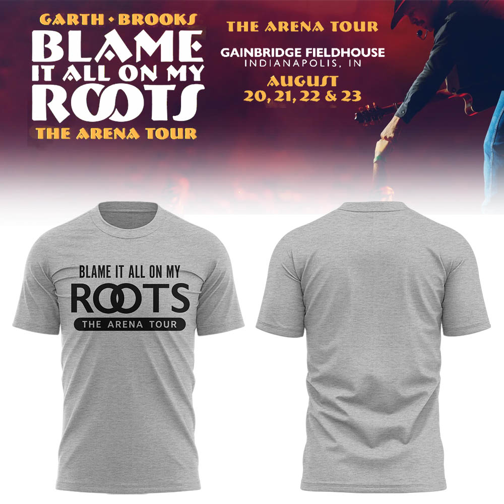 Limited Edition Blame It All On My Roots Arena Tour In Gainbridge Fieldhouse Shirt
