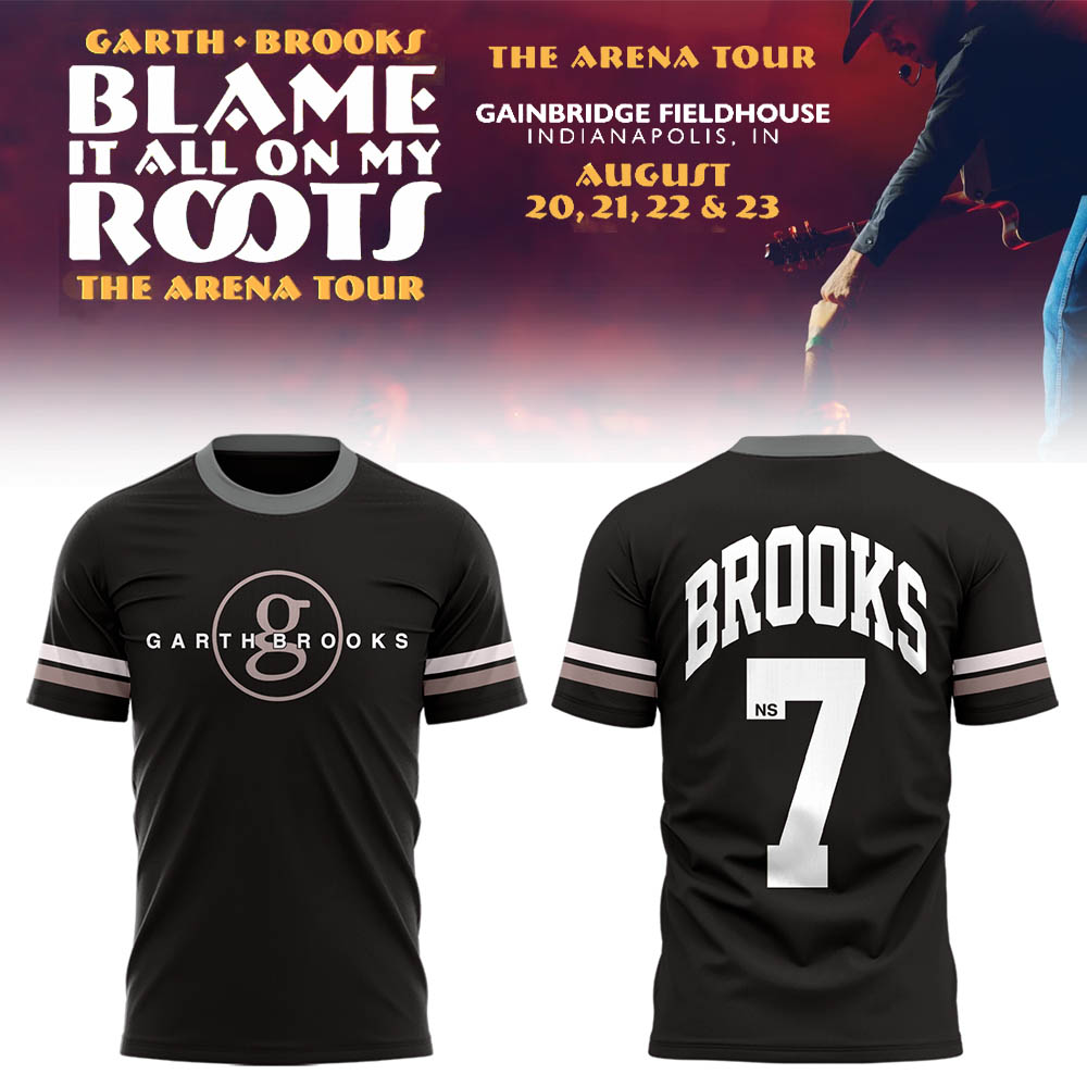 Limited Edition Blame It All On My Roots Arena Tour In Gainbridge Fieldhouse Shirt