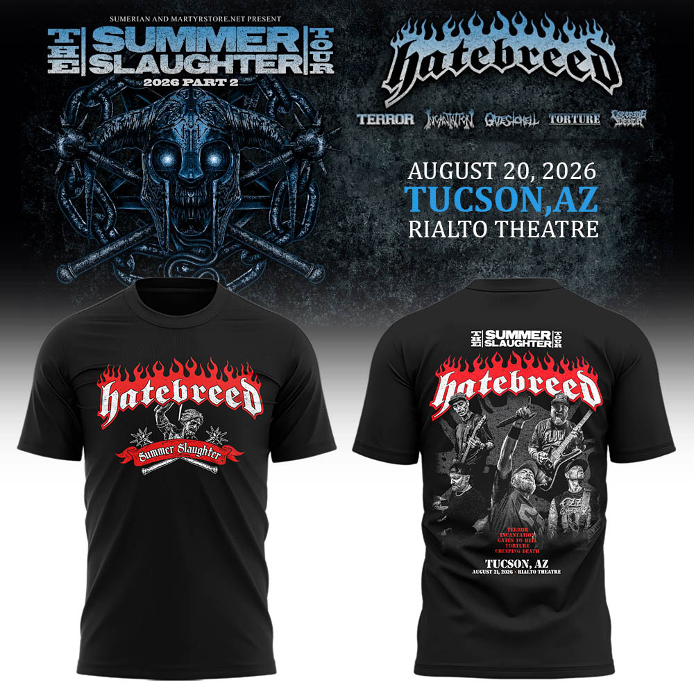 Limited Edition Summer Slaughter Tour 2026 In Tucson, Arizona Shirt