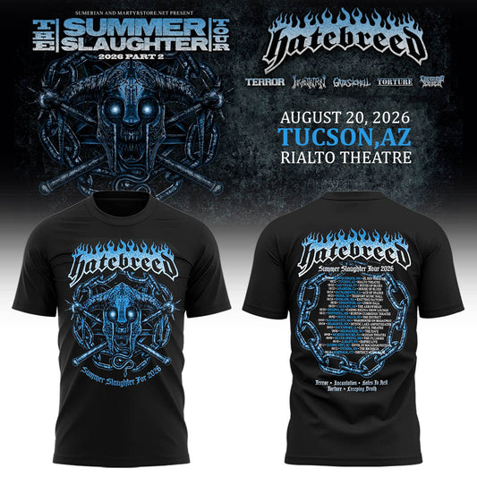 Limited Edition Summer Slaughter Tour 2026 Shirt