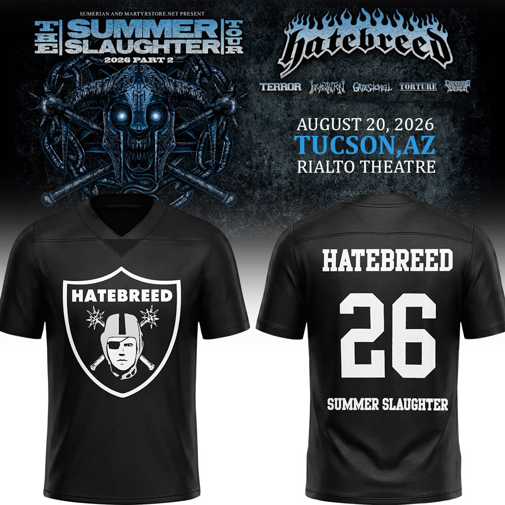 Limited Edition Summer Slaughter Tour 2026 In Las Vegas, Nevada Jersey