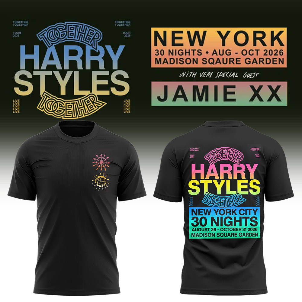 Limited Edition Together,Together Tour at MSG,New York City Shirt