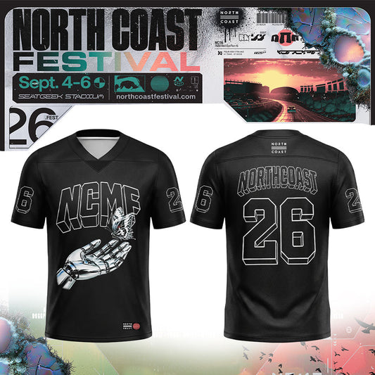 Limited Edition North Coast Music Festival Football Jersey