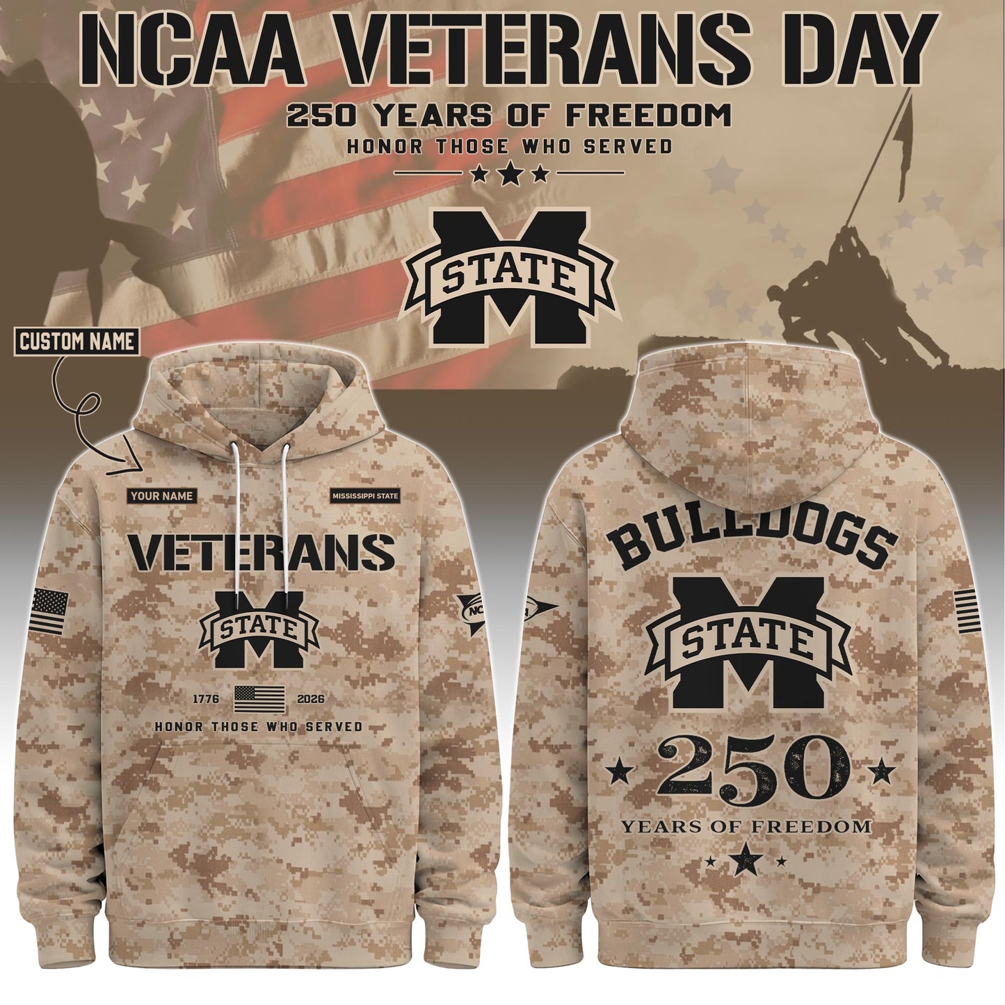 MSST Special Veterans Day 2026 Limited Edition Hoodie