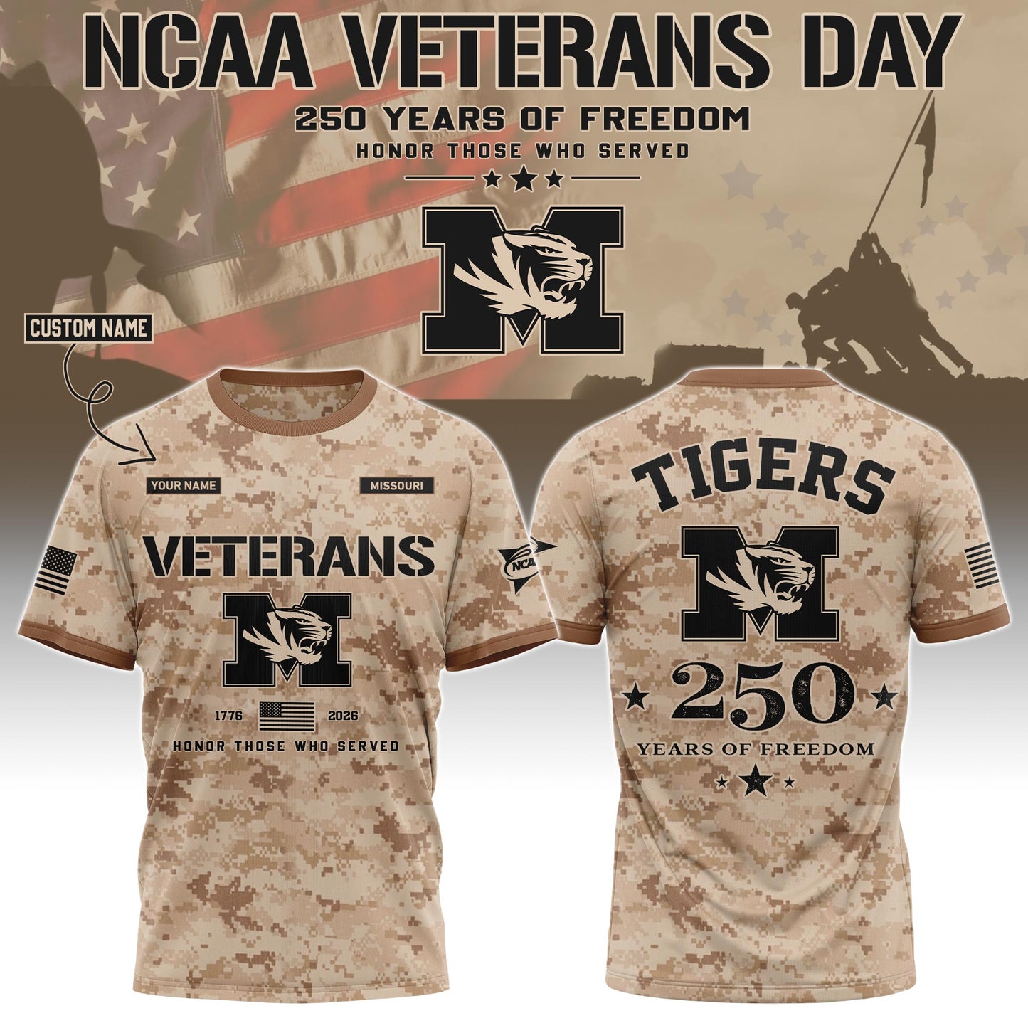MIZ Special Veterans Day 2026 Limited Edition T.shirt