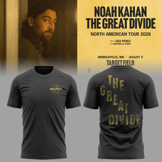Limited Edition The Great Divide Tour 2026 Shirt