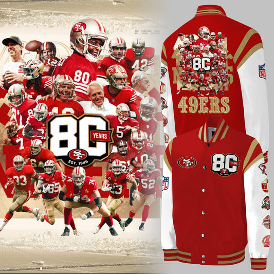 49ers 80th Anniversary Jacket