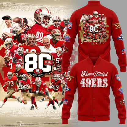49ers 80th Anniversary Jacket