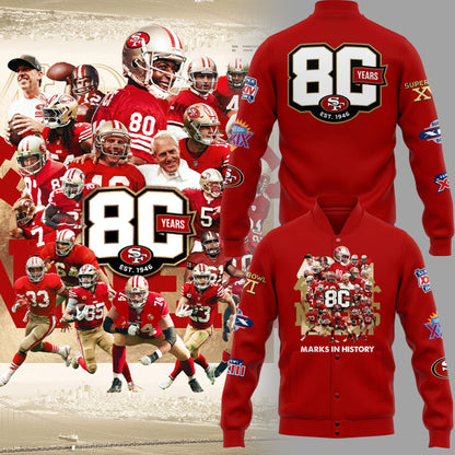 49ers 80th Anniversary Jacket