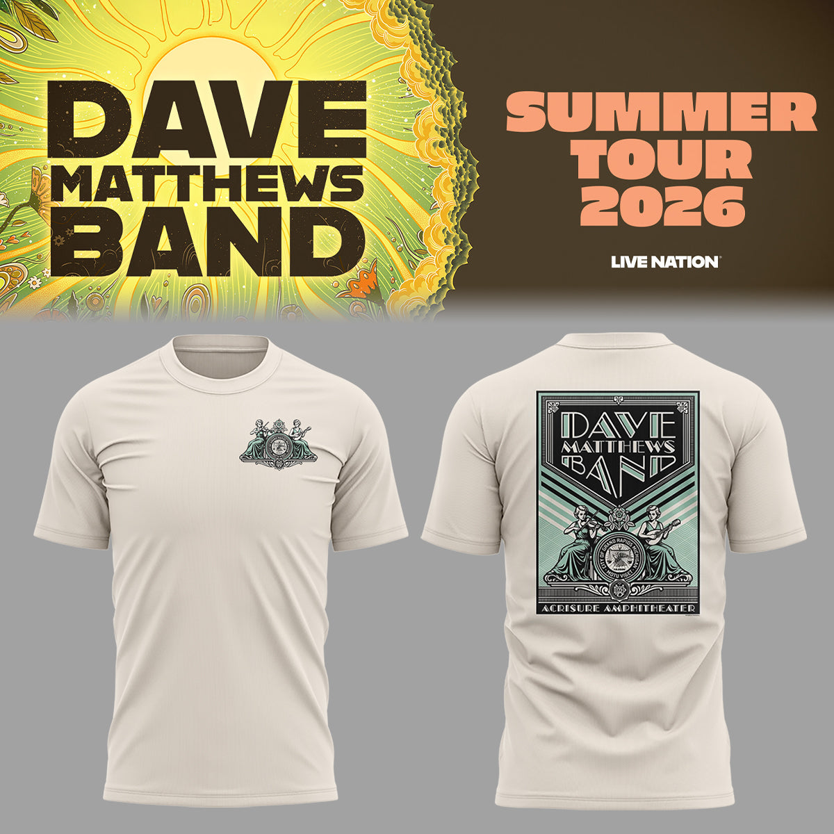 Limited Edition Summer Tour 2026 At Grand Rapids, Mi Shirt