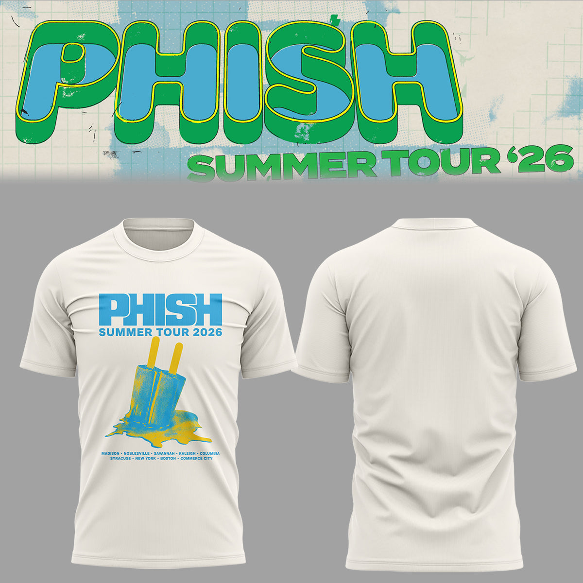 Limited Edition Summer Tour 2026 Tshirt