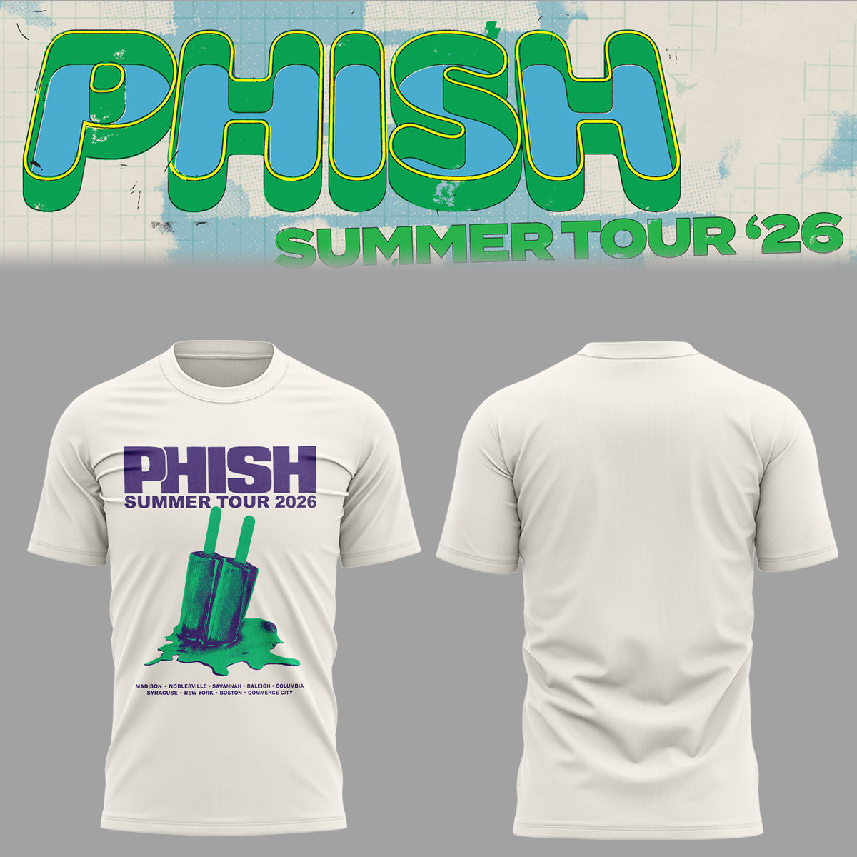 Limited Edition Summer Tour 2026 Tshirt