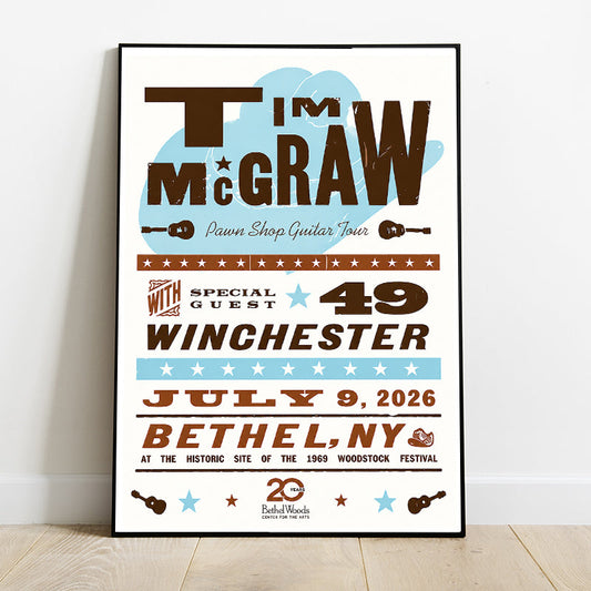 McGraw 🤠🎤 “Pawn Shop Guitar Tour 2026” in Bethel Poster