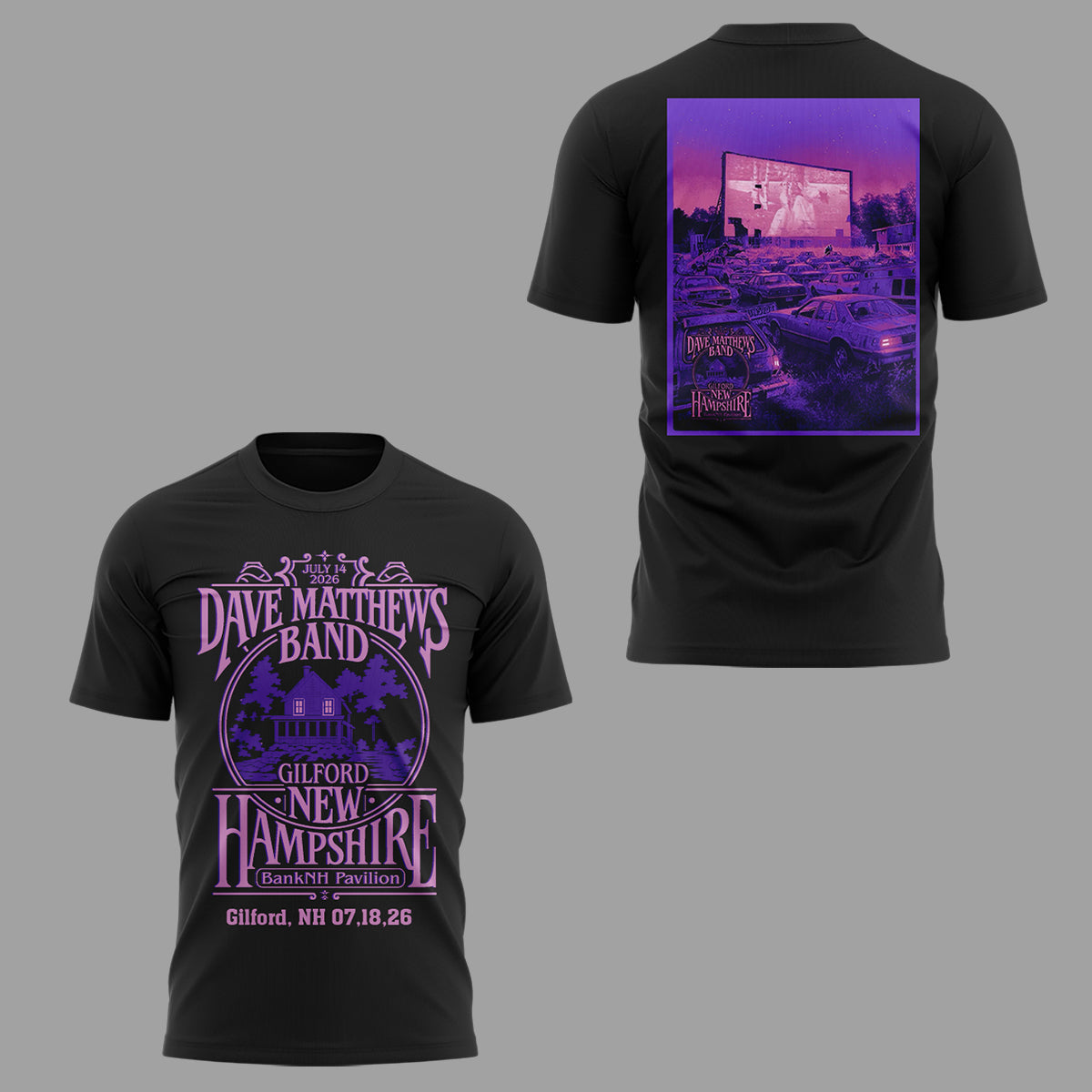 Limited Edition Summer Tour 2026 At Gilford, NH Shirt-ND07162636