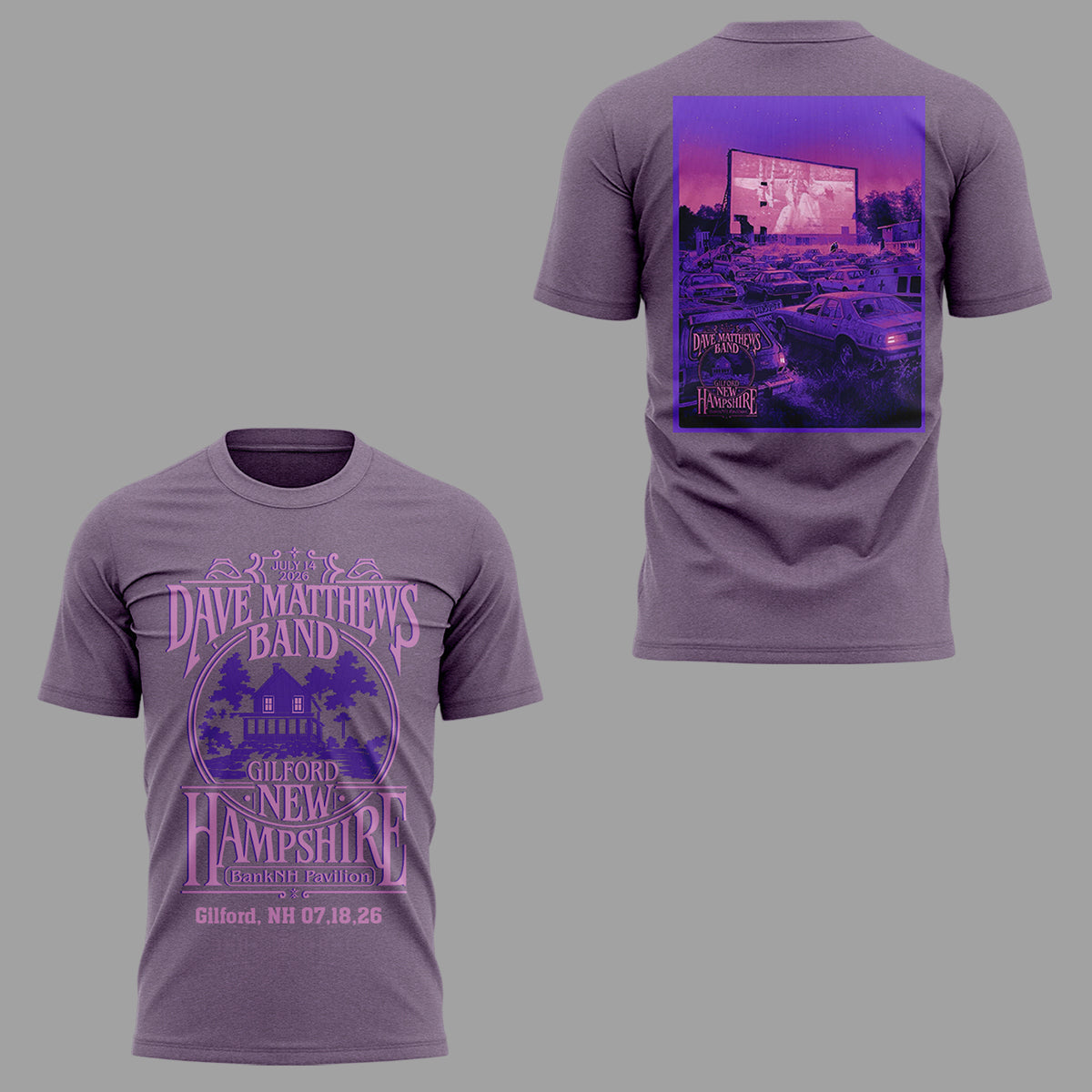 Limited Edition Summer Tour 2026 At Gilford, NH Shirt-ND07172601
