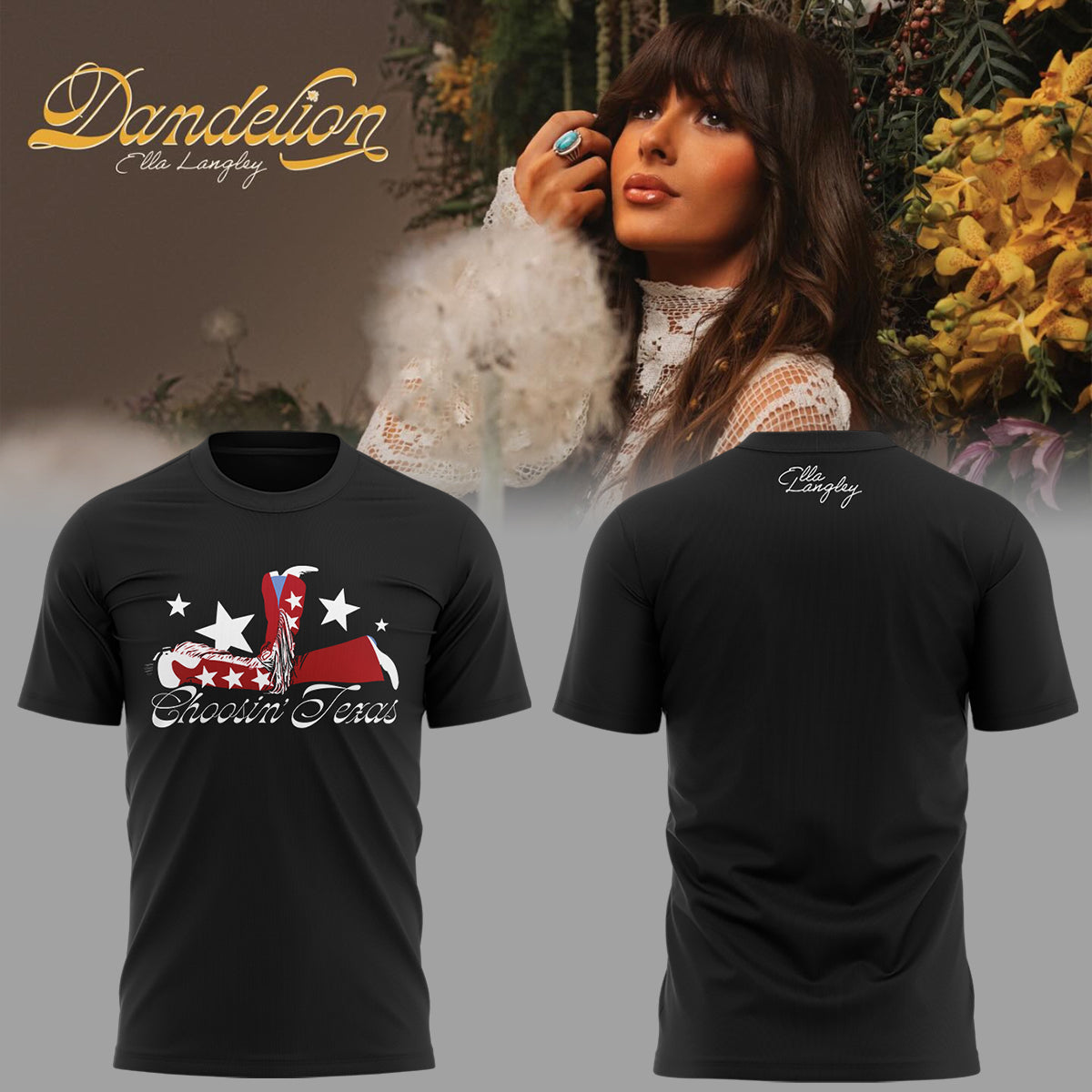 Limited Edition Ella Langley Dandelion Tour 2026 Shirt-ND07172611
