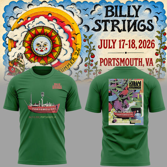 Limited Edition Billy Strings tour 2026 tshirt-ND07202605
